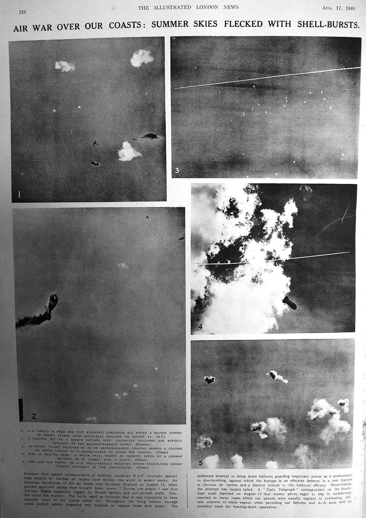 air war in the UK